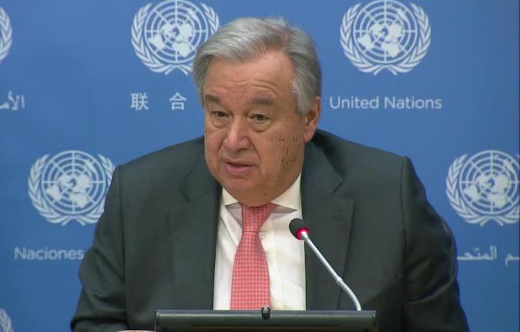 Antonio Guterres, UN Secretary-General