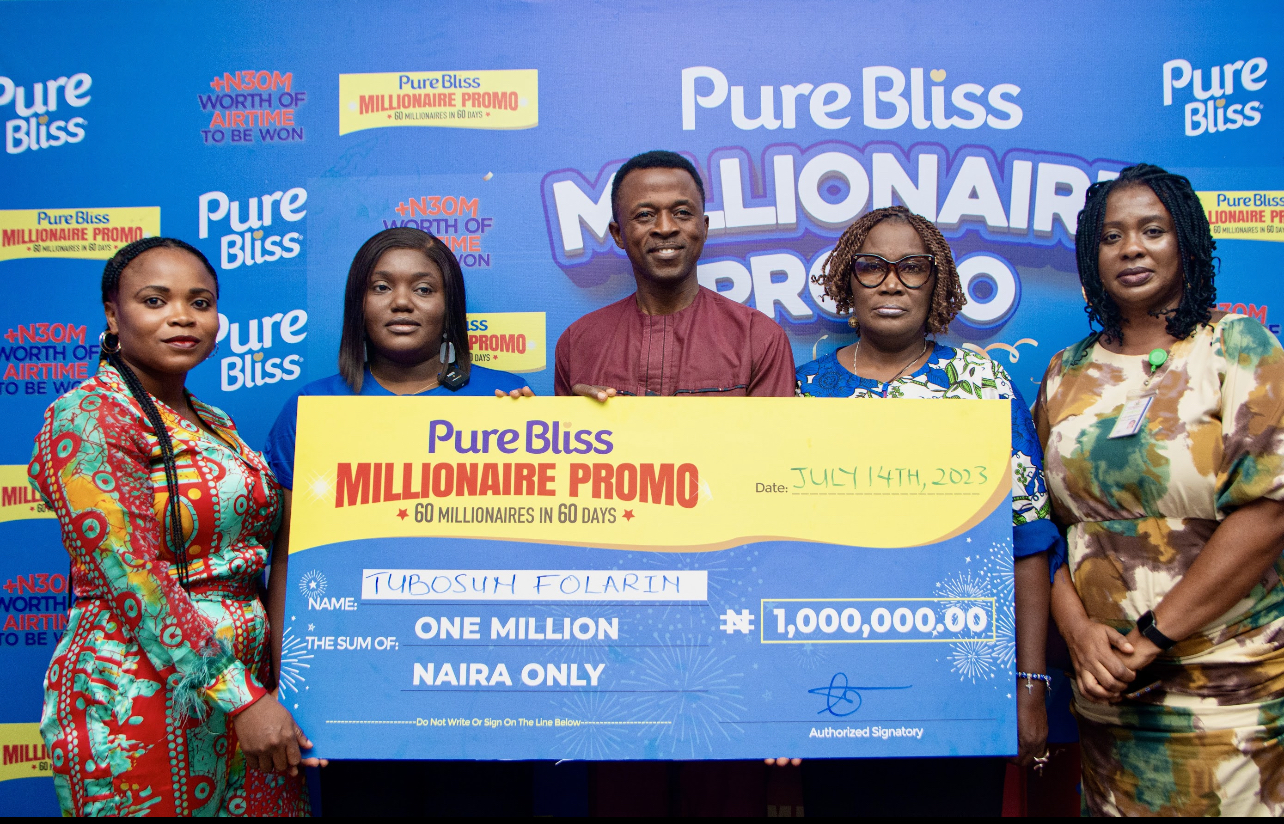 Purebliss millionaire promo