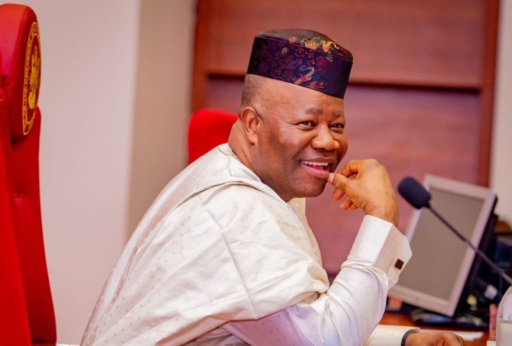 Godswill Akpabio, Senate President, Nigeria