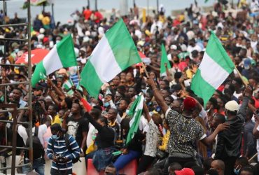 Nigerian protesters