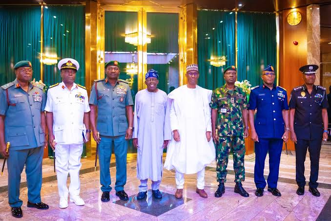 President + Security chiefs