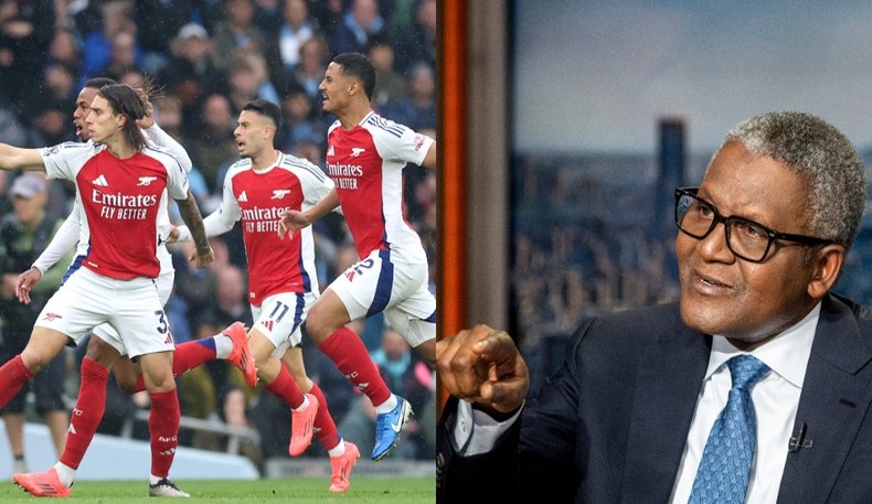 Dangote regrets not buying Arsenal - here's why