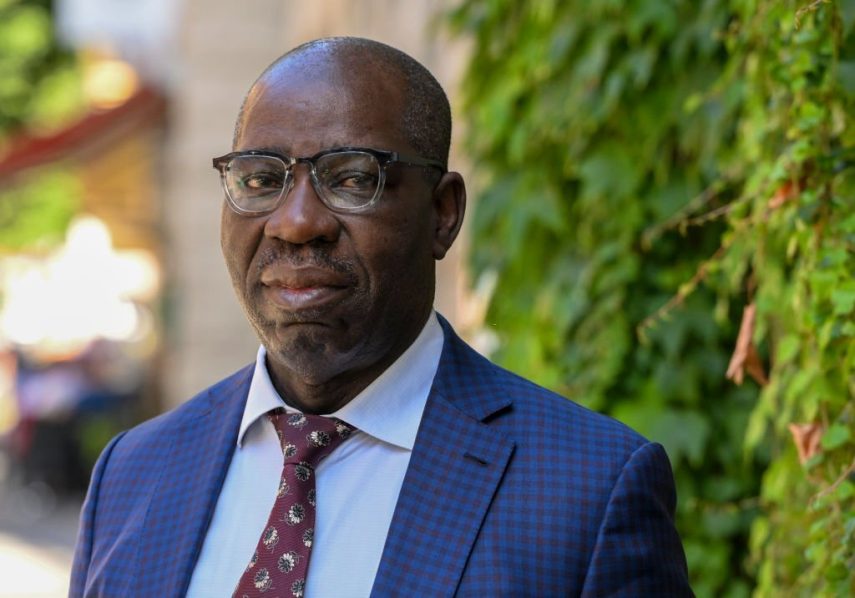 JUST IN: Obaseki storms INEC office amid Collation delays