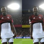 Nigerian striker celebrates UCL goal with ‘I am a Chosen’ inscription