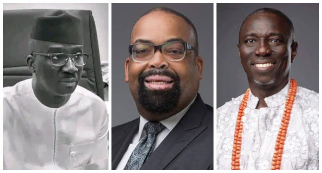 Edo Election: Ighodalo, Okpebholo, and Akpata battle for 2.2 million votes