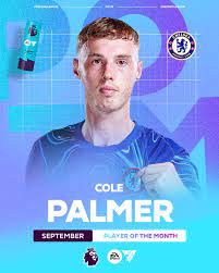 Chelsea's Cole Palmer wins EPL player of the month