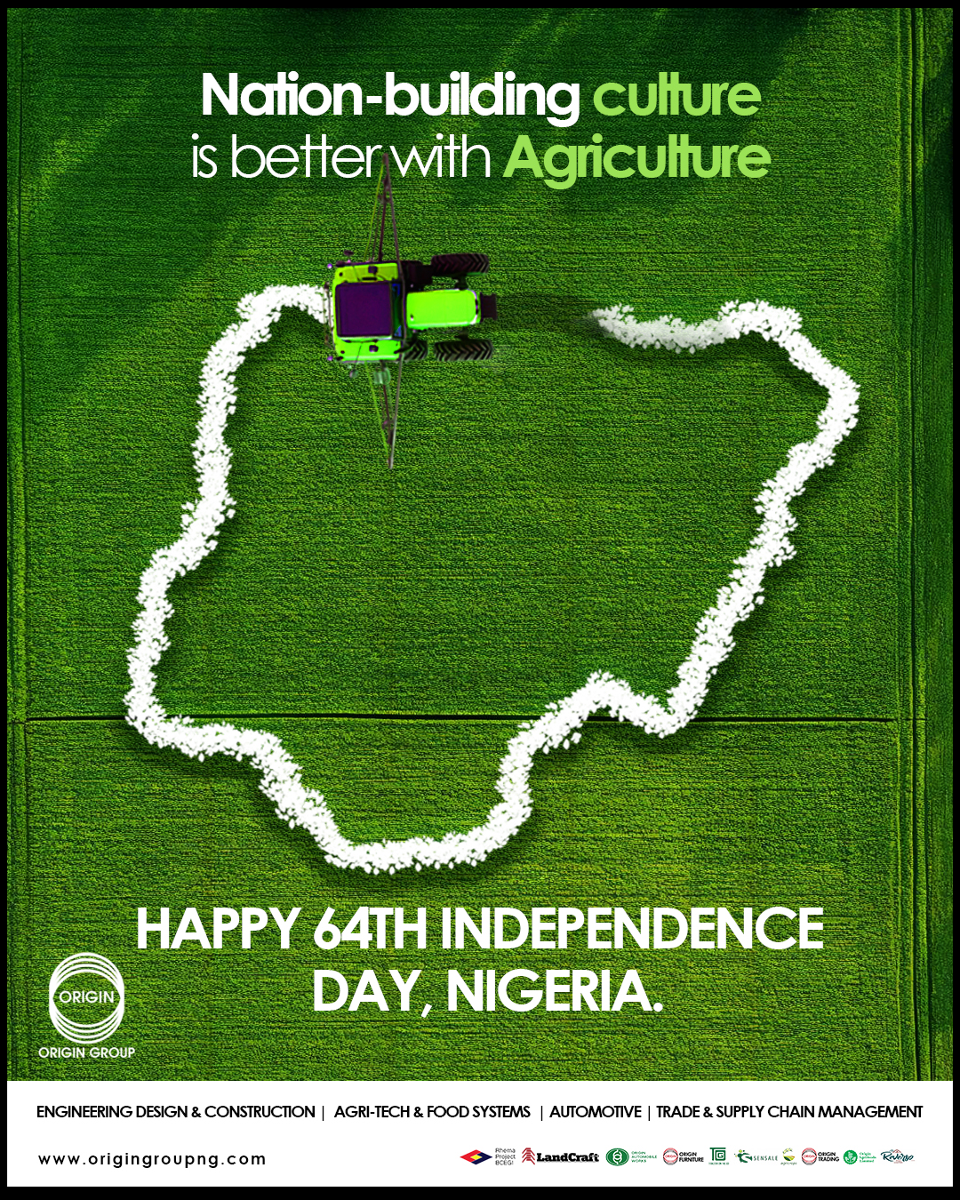 Origin Tech Group commits to Nigeria’s food independence