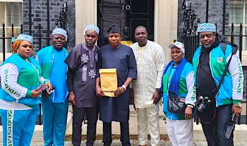 JUST IN: Sunday Igboho Submits Petition To UK Prime Minister For 'Yoruba Nation'