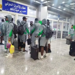 Super Eagles return home after 17 hours Libyan airport ordeal