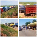 Bandits block highway, kill policeman, abduct travelers (PHOTOS)