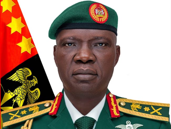 JUST IN - Chief of Army Staff, Lagbaja, dies at 56