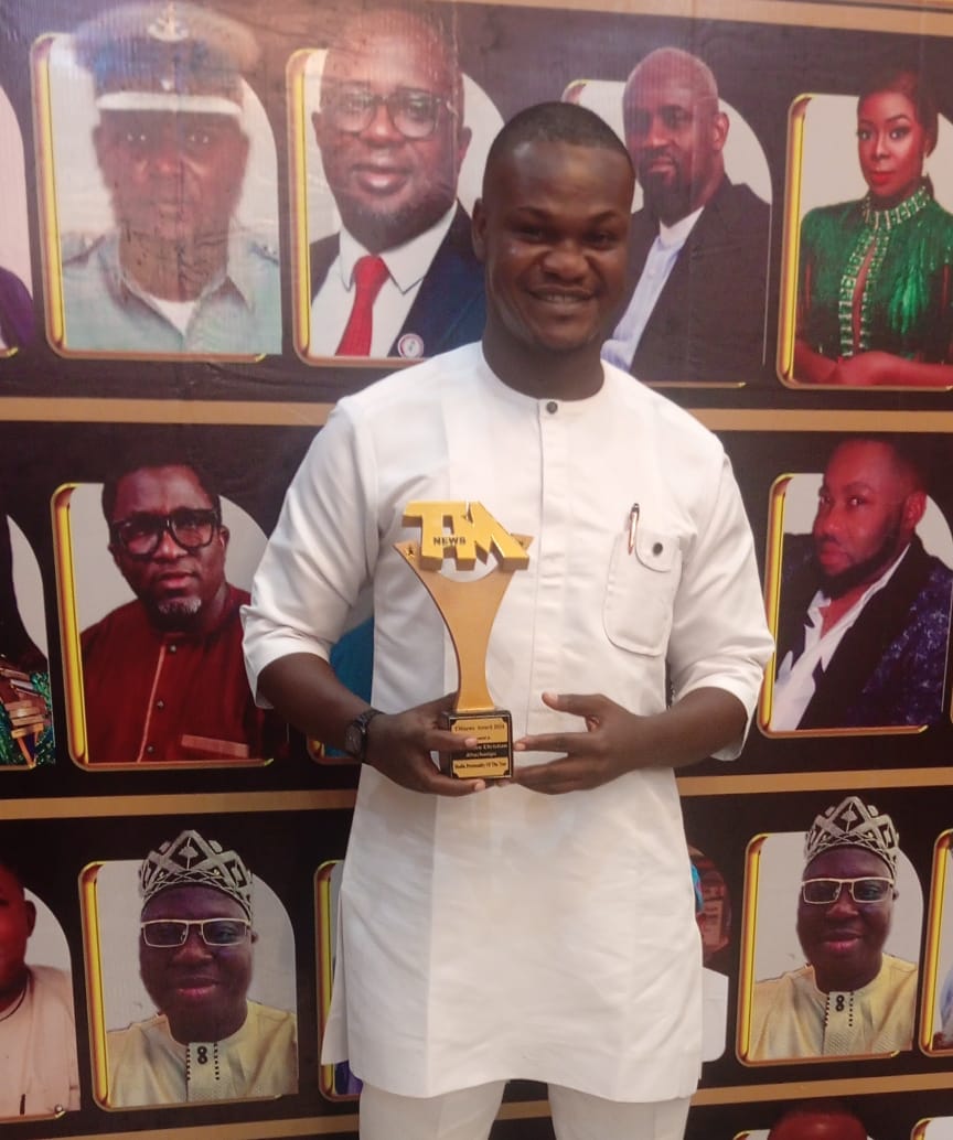 Truetells Media Publisher, Izuchukwu wins Media Personality Award