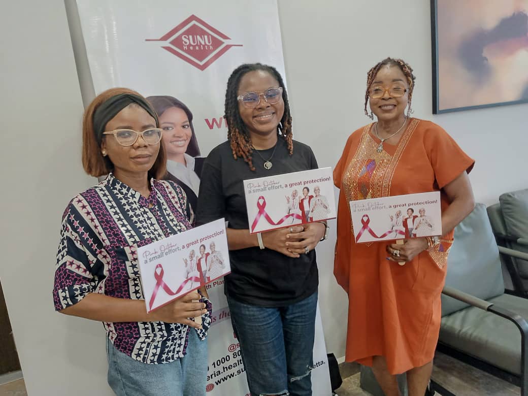 Beneficiaries laud SUNU Health on free Breast cancer Screening