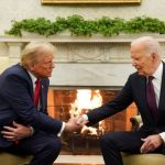 'Welcome back', Biden congratulates Trump