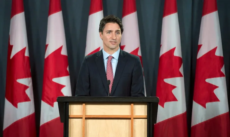 Canadian Prime Minister, Justin Trudeau resigns