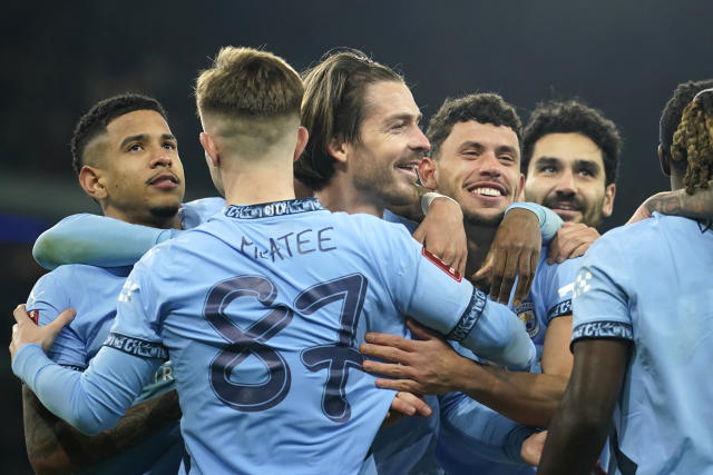 FA Cup: Man City thrash Salford 8-0, Liverpool steps