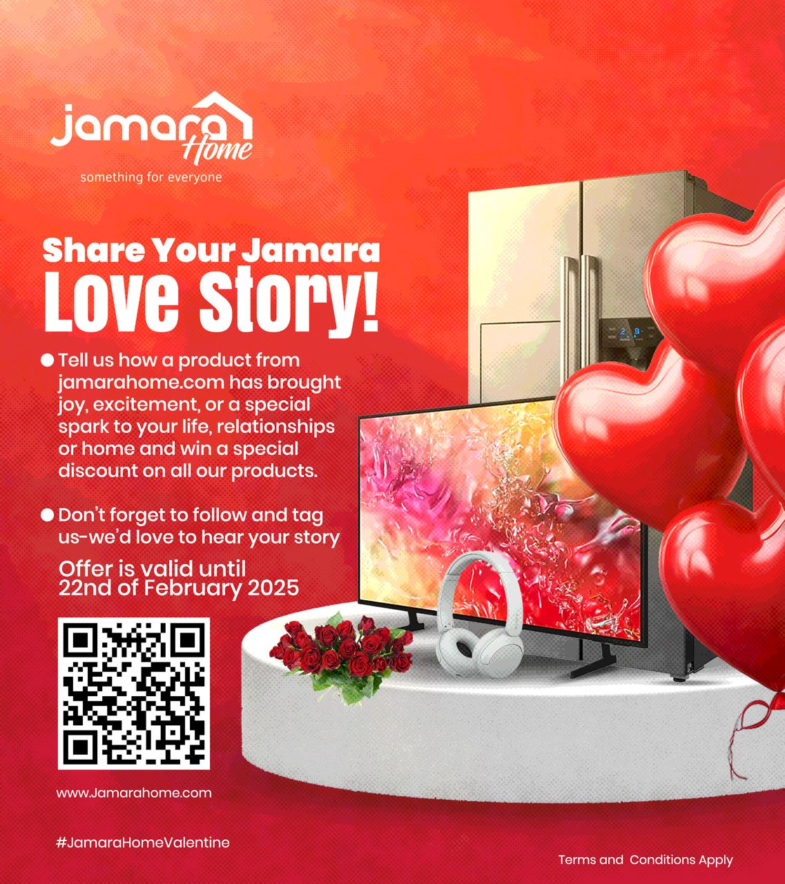 Jamara Home Introduces Special Love Discounts For Lovers