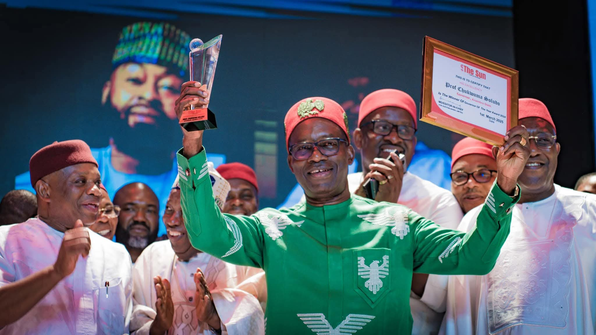 Soludo Wins 'Governor of the Year' For Transformation of Anambra