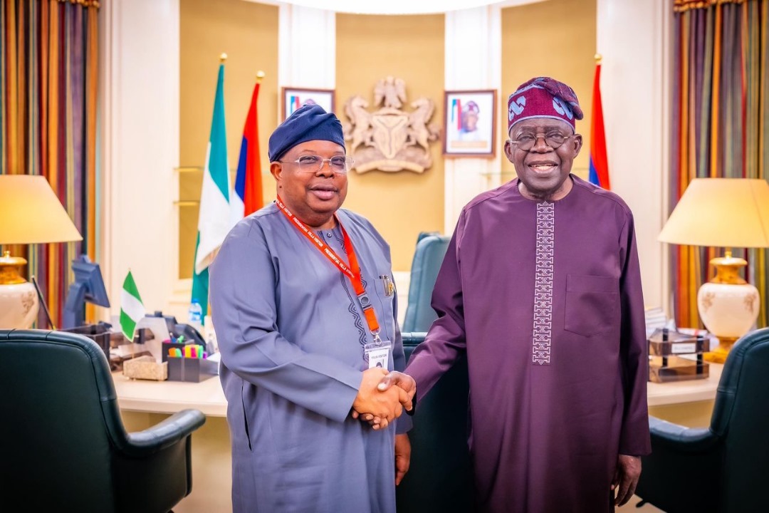 President Tinubu Receives NCSP Director-General, Joseph Tegbe