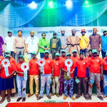 Credicorp distributes tricycles to members of the Tricycle Owners’ Association Of Nigeria (T.O.A.N.), Lagos Branch